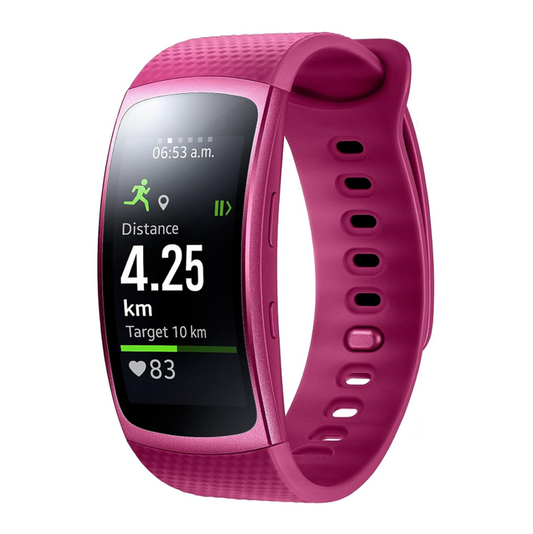 Samsung Gear Fit 2 Smartwatch pink - gebraucht