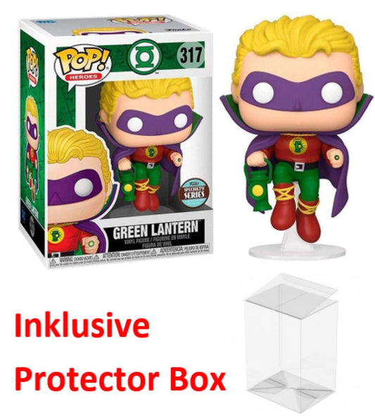 FUNKO POP DC #317 Green Lantern Vinyl Figur NEU sealed + Protector Box