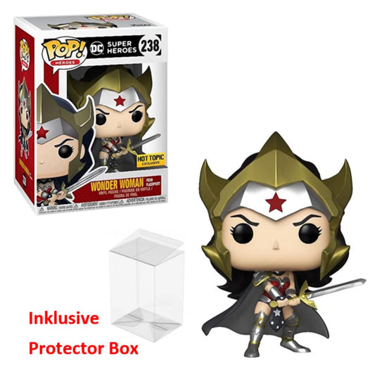 FUNKO POP DC #238 Wonder Woman Hot Topic Exclusive NEU sealed + Protector Box