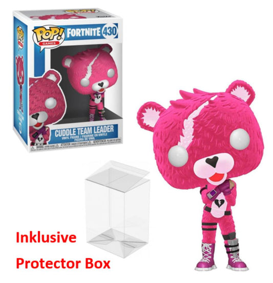 FUNKO POP Fortnite #430 Cuddle Team Leader Vinyl Figur NEU sealed + Protector Box