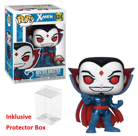 FUNKO POP X-Men #624 Mister Sinister Special Bobble-Head NEU + Protector Box