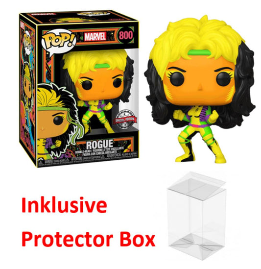 FUNKO POP Marvel #800 Rogue Special Edition Figur NEU + Protector Box