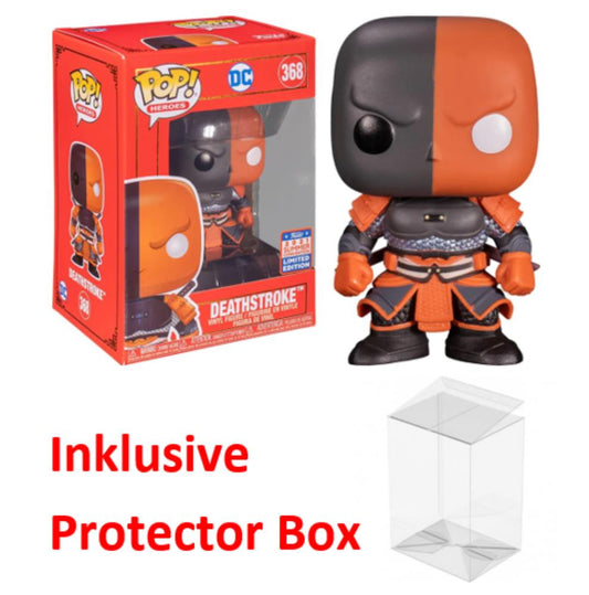 FUNKO POP DC #368 Deathstroke Limited Edition NEU sealed + Protector Box