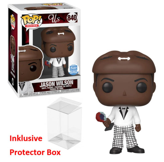 FUNKO POP Us #840 Jason Wilson Limited Edition Vinyl Figur sealed + Protector Box