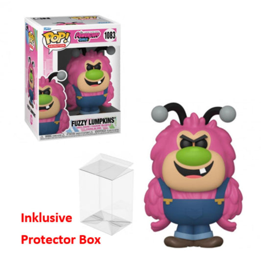 FUNKO POP Powerpuff Girls #1083 Fuzzy Lumpkins Figur NEU sealed + Protector Box