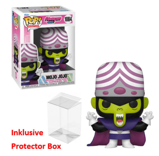 FUNKO POP Powerpuff Girls #1084 Mojo Jojo Vinyl Figur NEU sealed + Protector Box
