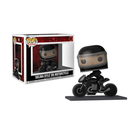 FUNKO POP Batman #281 Selina Kyle on Motorcycle Vinyl Figur NEU sealed