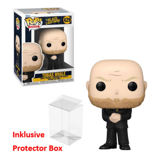 FUNKO POP DC Black Lightning #429 Tobias Whale Figur NEU sealed + Protector Box