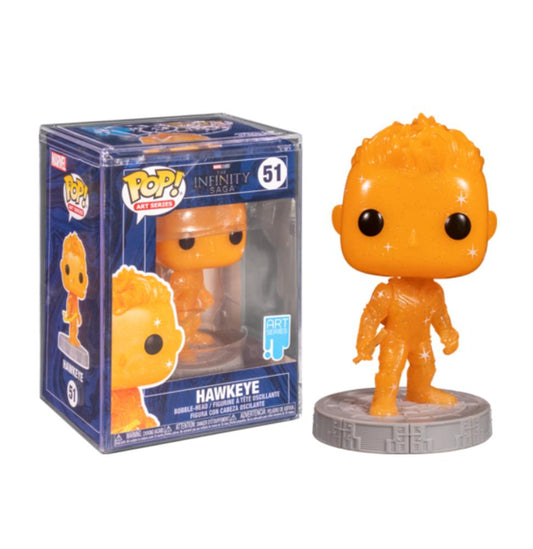 FUNKO POP Marvel Infinity #51 Hawkeye Art Series Figur NEU sealed + Hard Cover Box