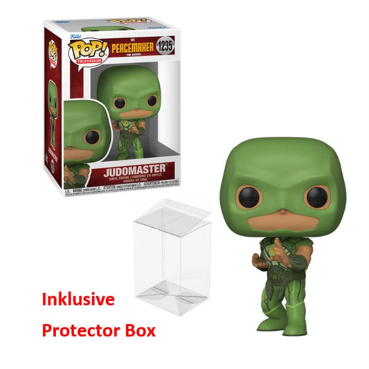 FUNKO POP DC Peacemaker #1235 Judomaster Vinyl Figur NEU sealed + Protector Box
