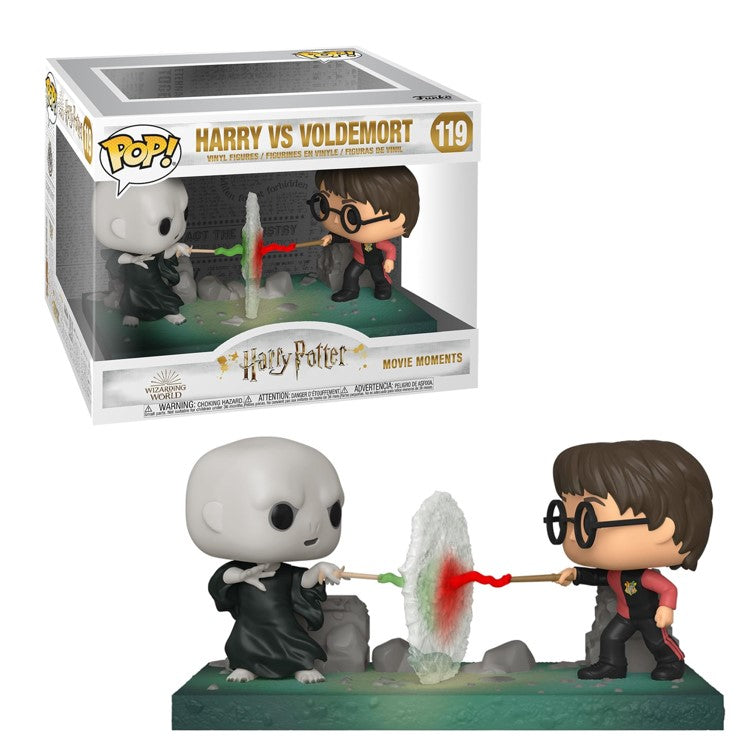 FUNKO POP Harry Potter Movie Moments #119 Harry vs Voldemort - Vinyl Figur - Neu