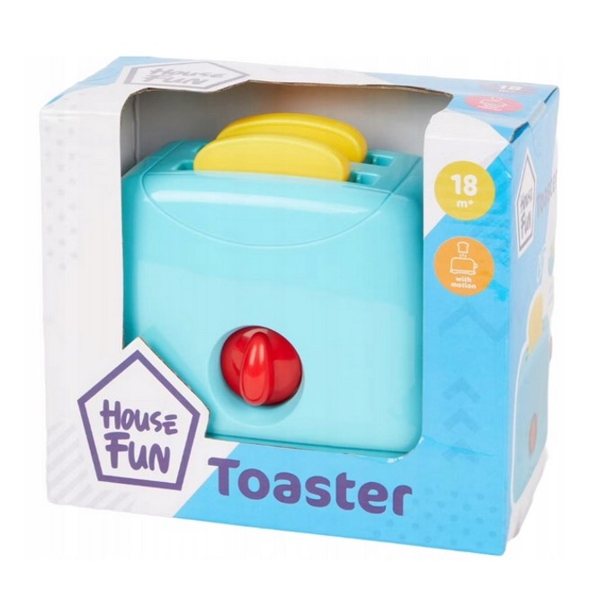 Spielzeug Toaster für Kinder - NEU in Originalverpackung (ca. 15cm)