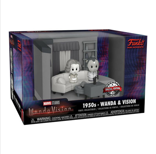 Funko Mini Moments 1950s - Wanda & Vision Marvel Figuren