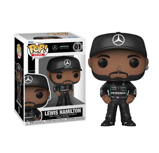 FUNKO POP Racing #01 Lewis Hamilton AMG Petronas Formula One Vinyl Figur OVP NEU