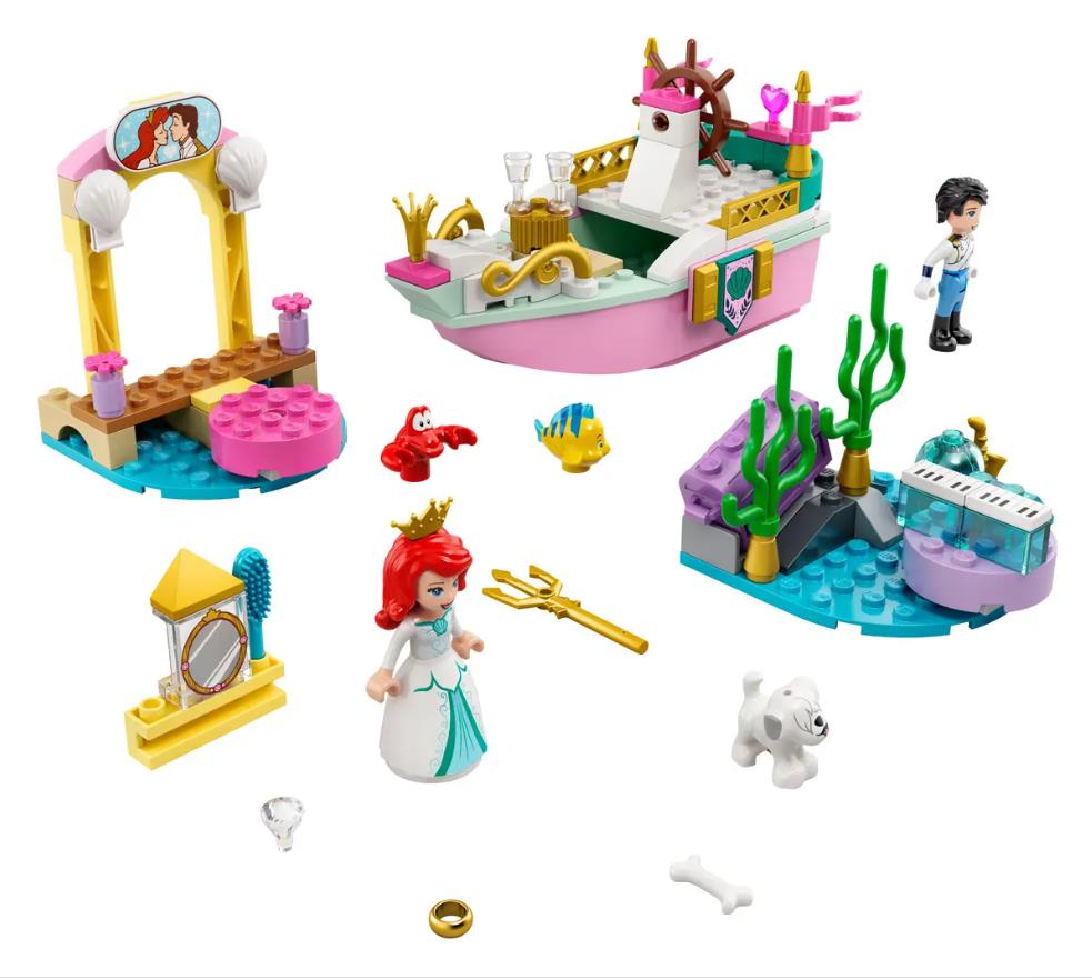 LEGO 43191 Arielles Festtagsboot Disney