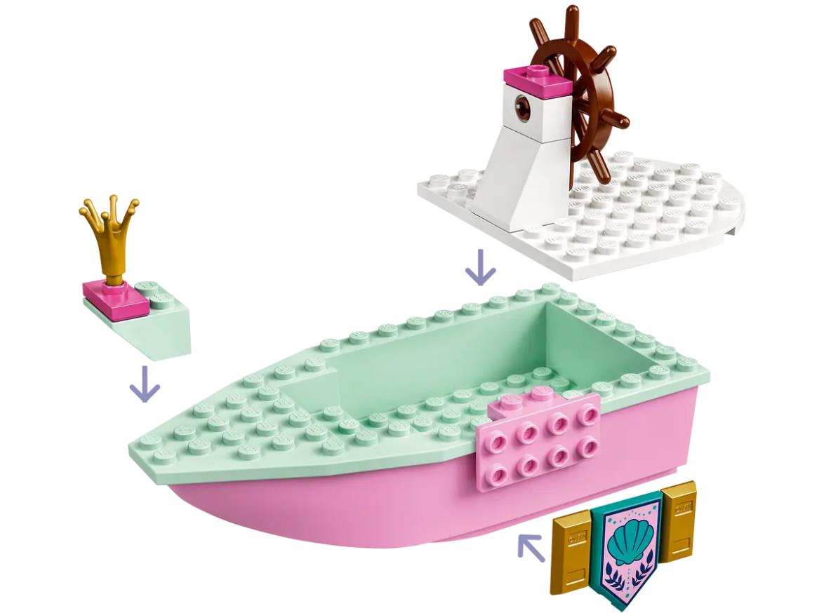 LEGO 43191 Arielles Festtagsboot Disney