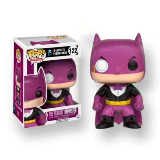 FUNKO POP Super Heroes #122 The Penguin Impopster Vinyl Figur NEU sealed