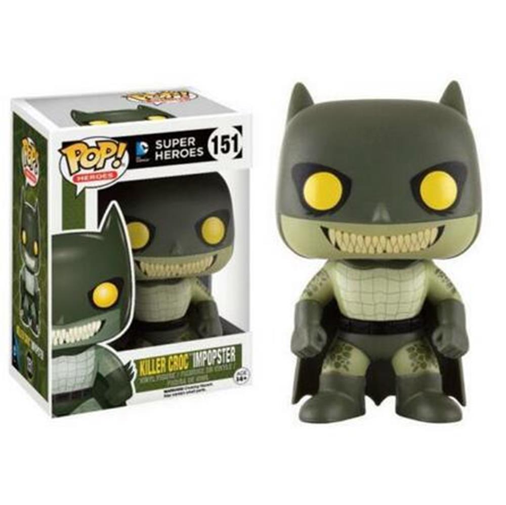 FUNKO POP Super Heroes #151 Killer Croc Impopster Vinyl Figur NEU sealed