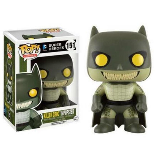 FUNKO POP Super Heroes #151 Killer Croc Impopster Vinyl Figur NEU sealed