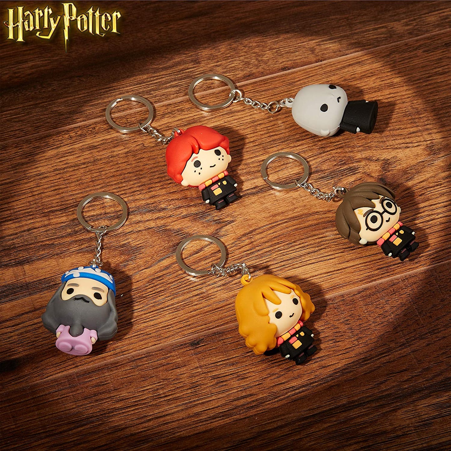 Harry Potter Schlüsselanhänger Set (5 Figuren) Keychain