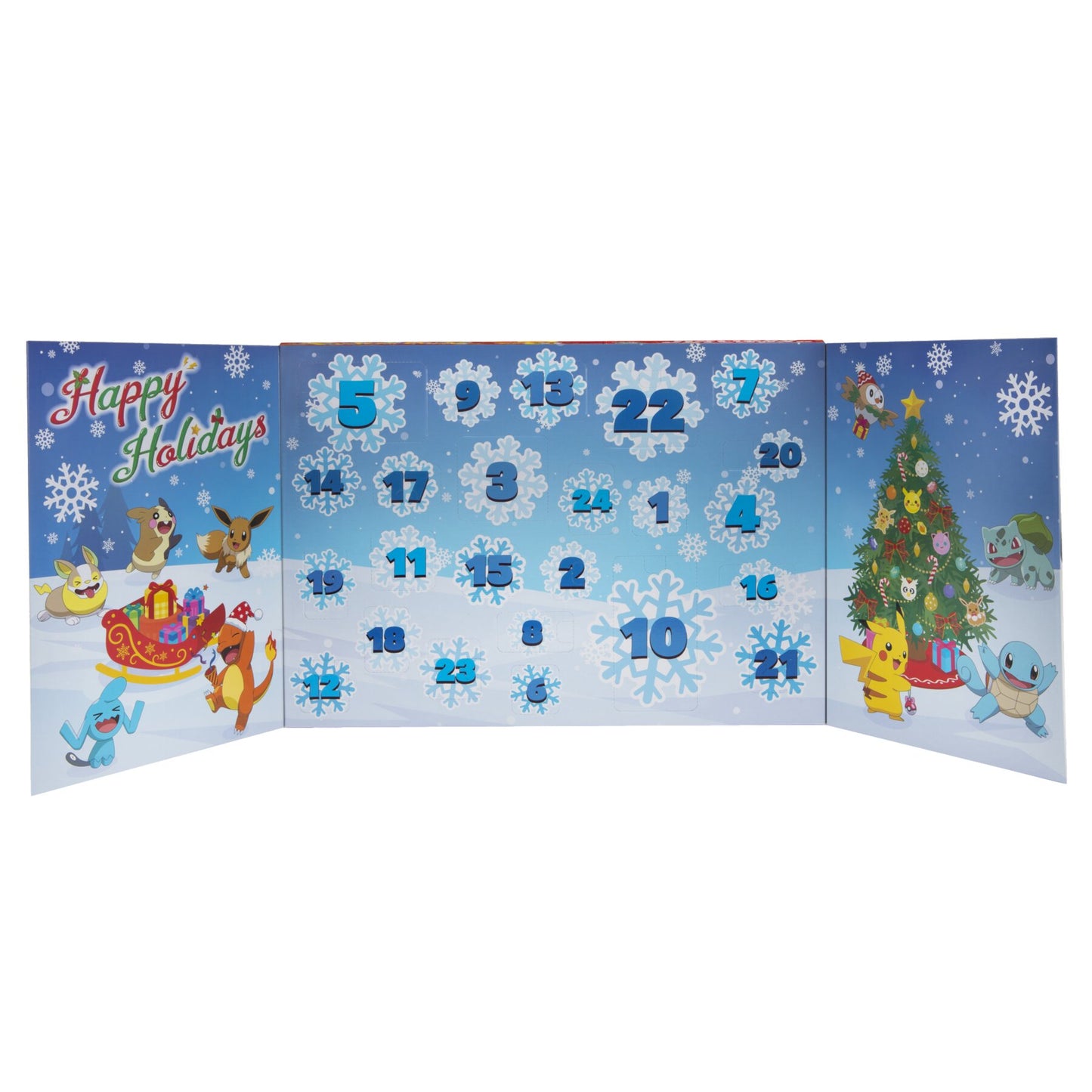 Pokemon Adventskalender Feiertagskalender Weihnachtskalender 24 Türchen