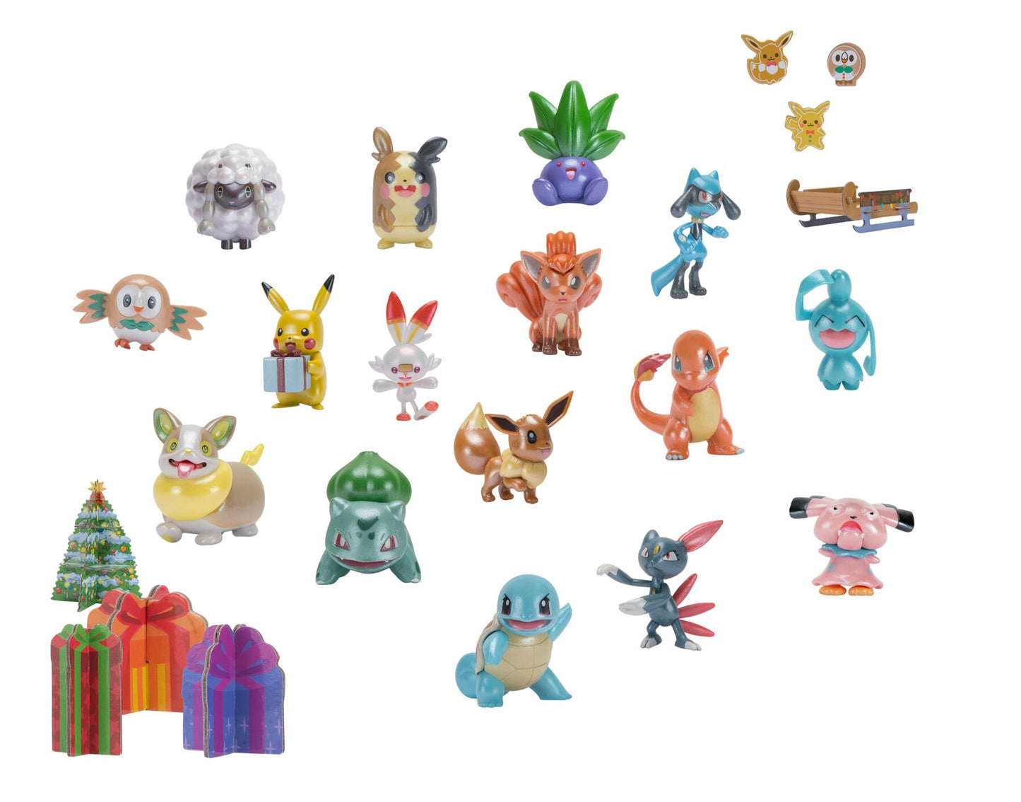Pokemon Adventskalender Feiertagskalender Weihnachtskalender 24 Türchen