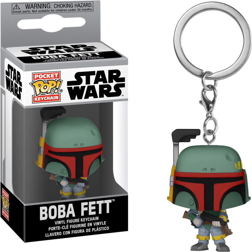Pocket Pop! Keychain FUNKO - Star Wars - Boba Fett - Schlüsselanhänger