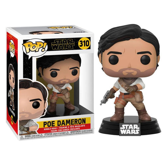 FUNKO POP Star Wars #310 Poe Dameron Bobble-Head Vinyl Figur NEU sealed