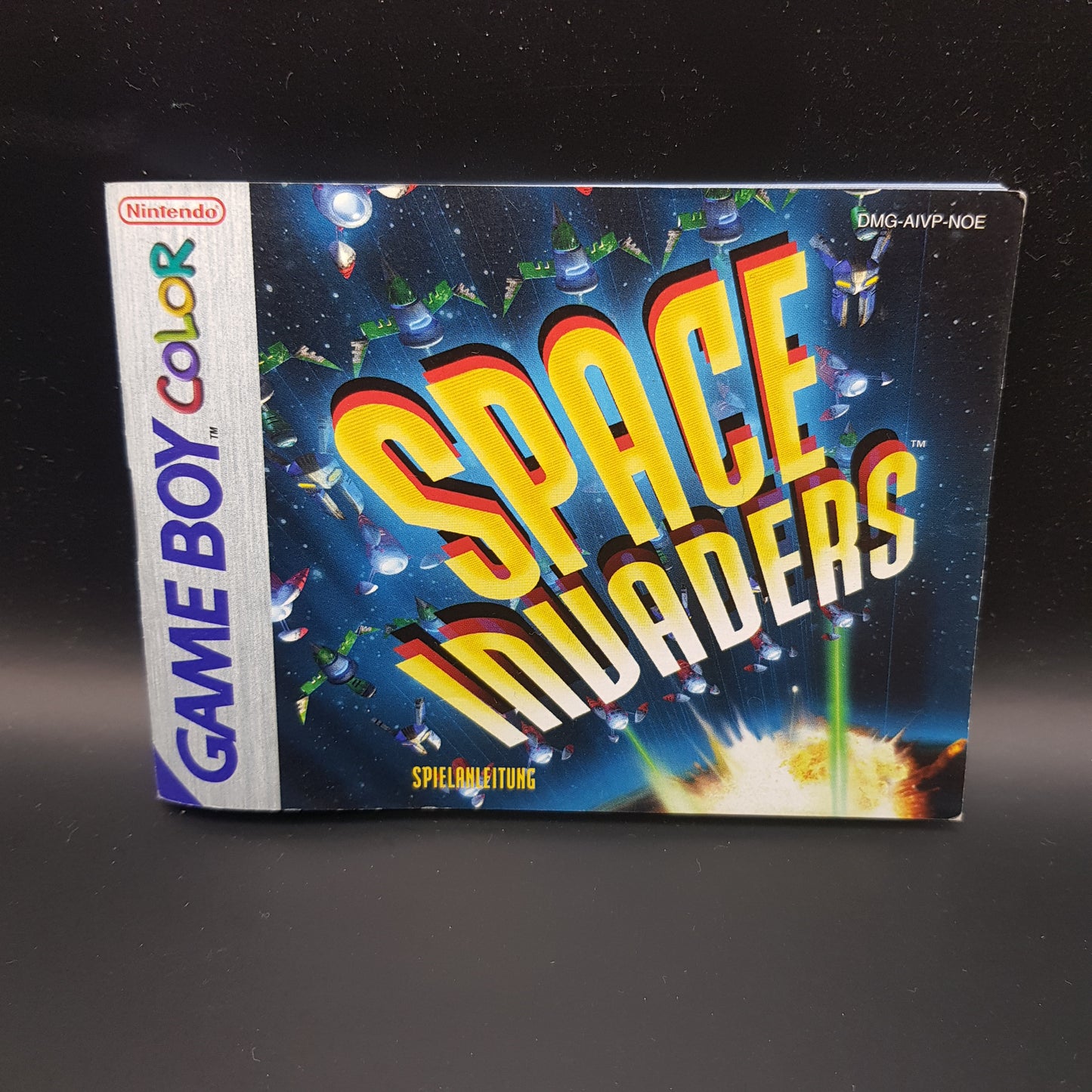 Nintendo Gameboy Color - Space Invaders Spiel + OVP + Anleitung - gebraucht