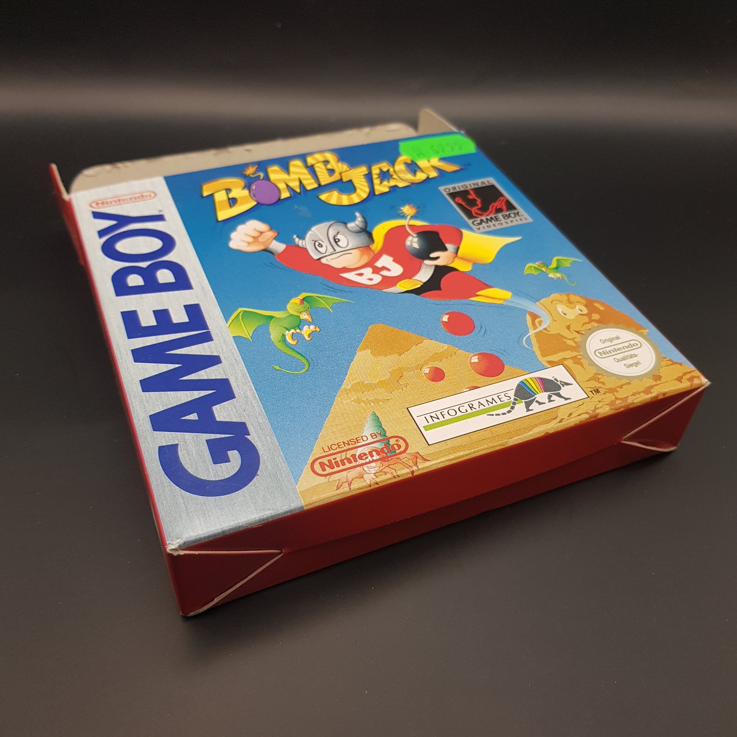 Nintendo Gameboy - Bomb Jack Spiel + OVP + Anleitung - gebraucht