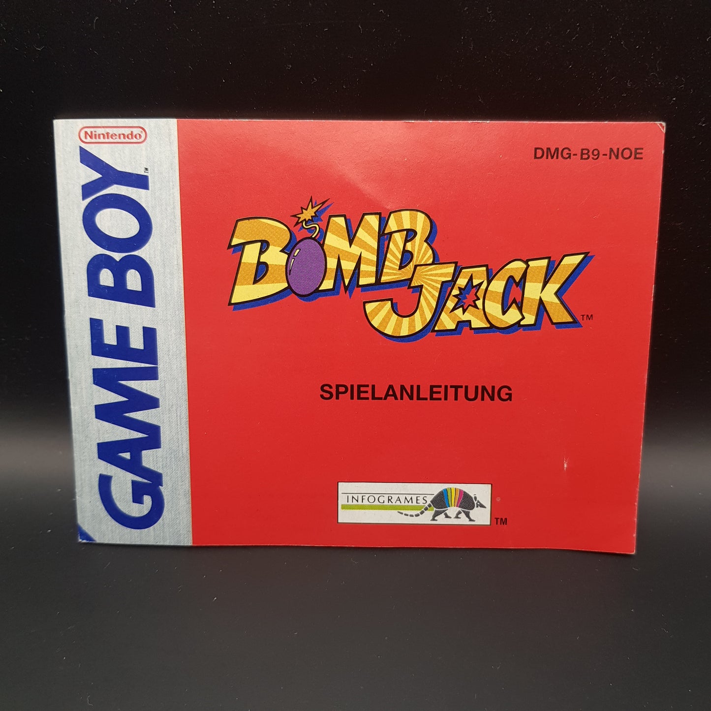 Nintendo Gameboy - Bomb Jack Spiel + OVP + Anleitung - gebraucht