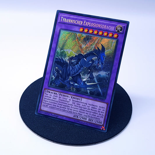 Yu-Gi-Oh Tyrannischer Explosionsdrache DRL2-DE004 holo limitierte Auflage