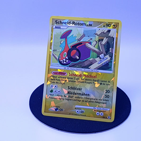 Schneid-Rotom RT4 rare reverse holo Pokemonkarte DE 2009