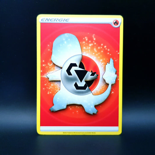 Glumanda Charmander DIY Pokemonkarte 3D selfmade Lasercutting (Style 9)