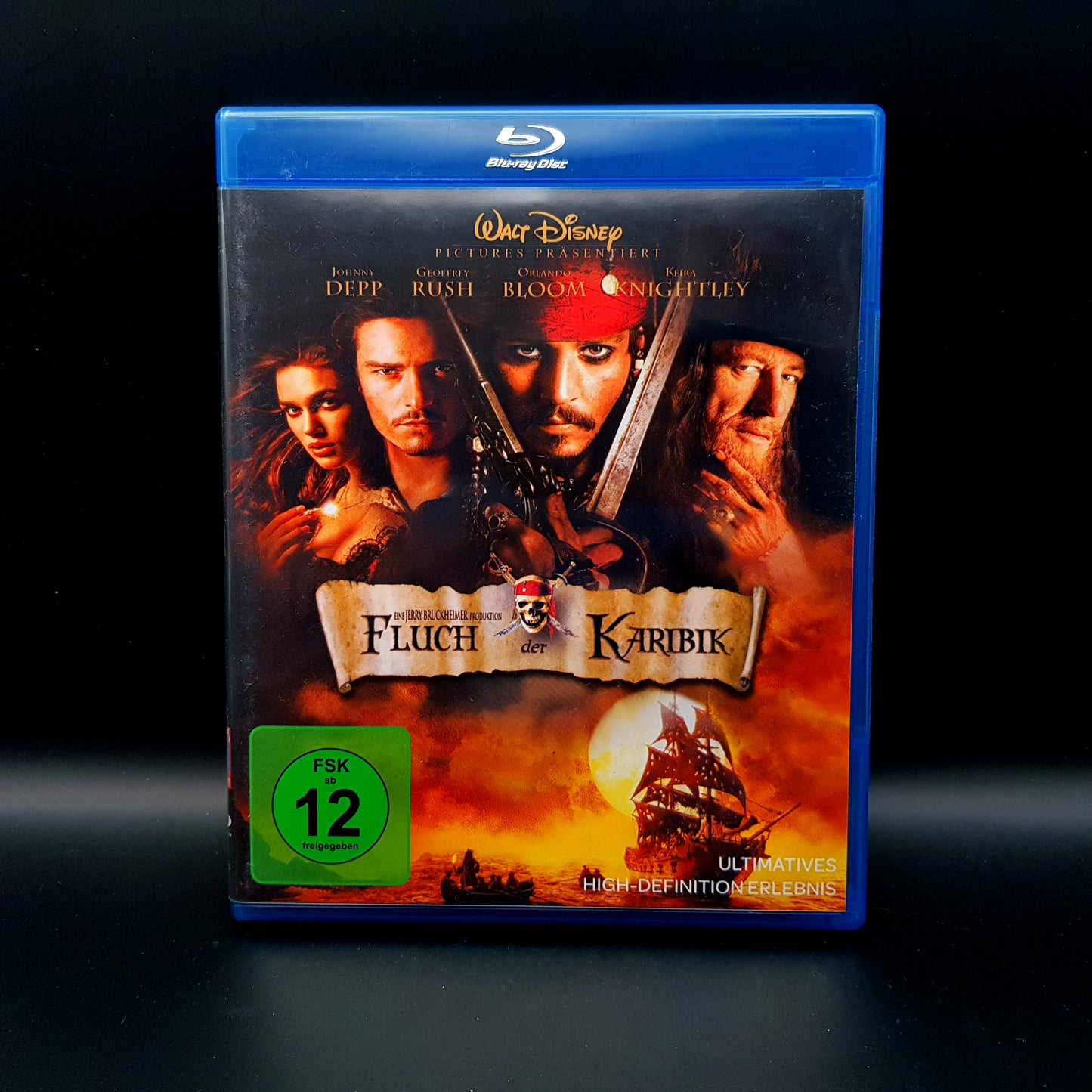 Fluch der Karibik 1-3 Die Piraten-Trilogie (Pirates of the caribean) - Blu Ray Zustand sehr gut