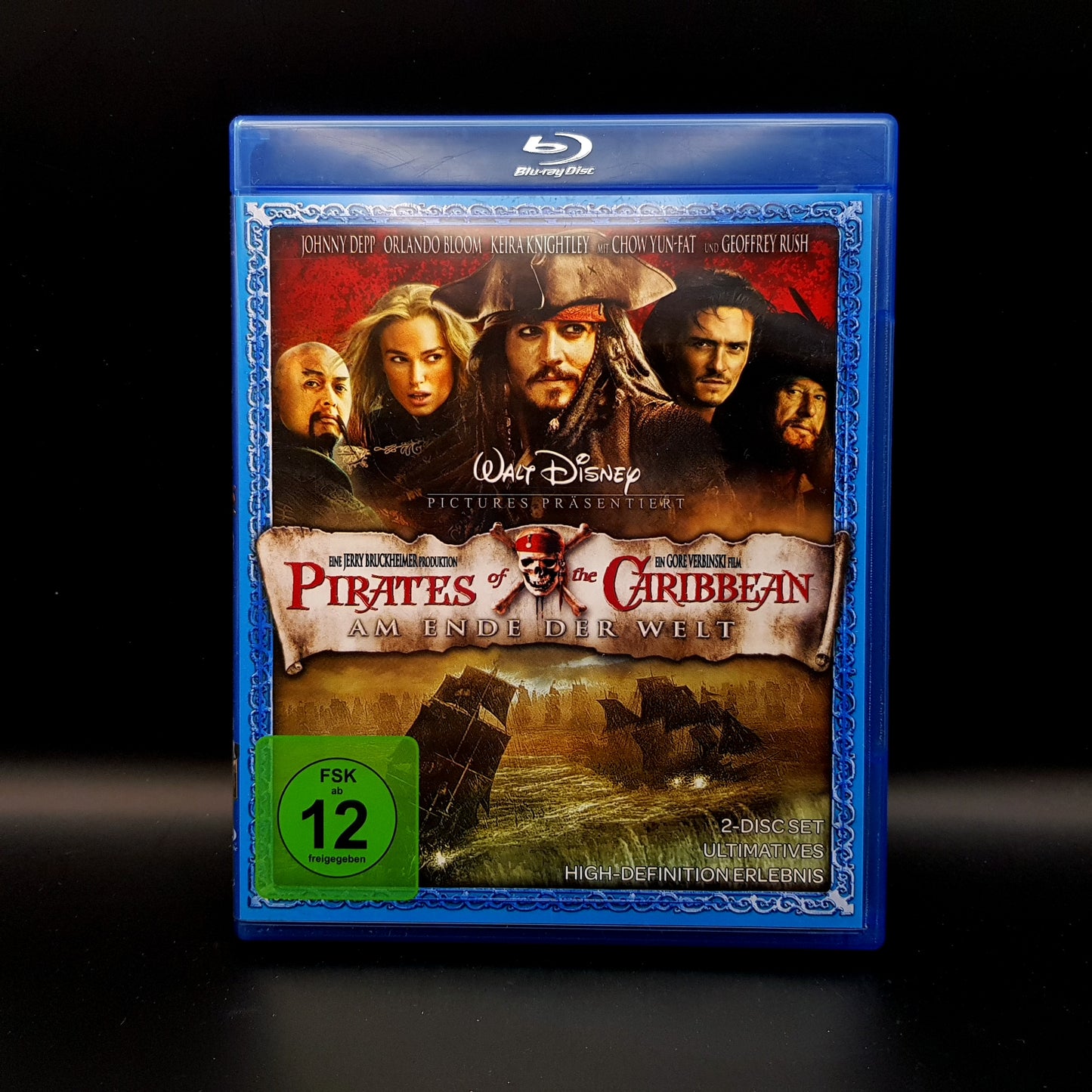 Fluch der Karibik 1-3 Die Piraten-Trilogie (Pirates of the caribean) - Blu Ray Zustand sehr gut