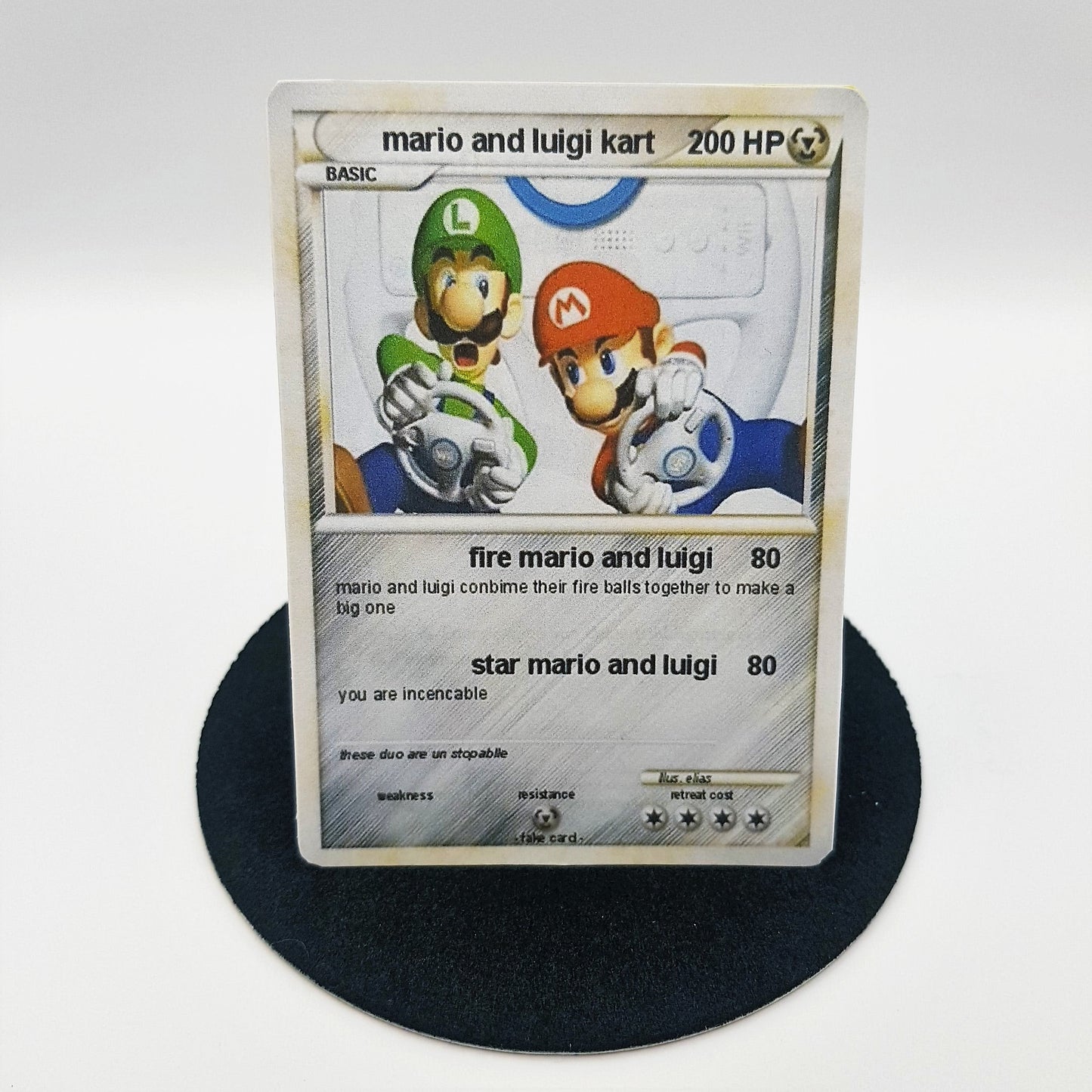 Pokemon Karte - Create your own Card - personalisiert Menschen, Haustiere Mint