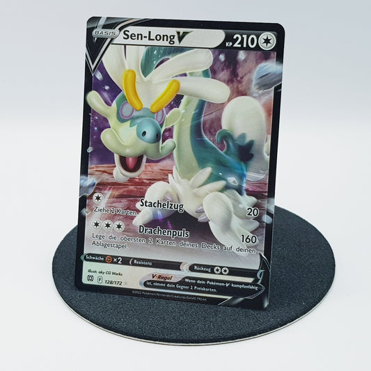 Sen-Long V 128/172 ultra rare holo Fullart - Strahlende Sterne 2022 DE Pokemon