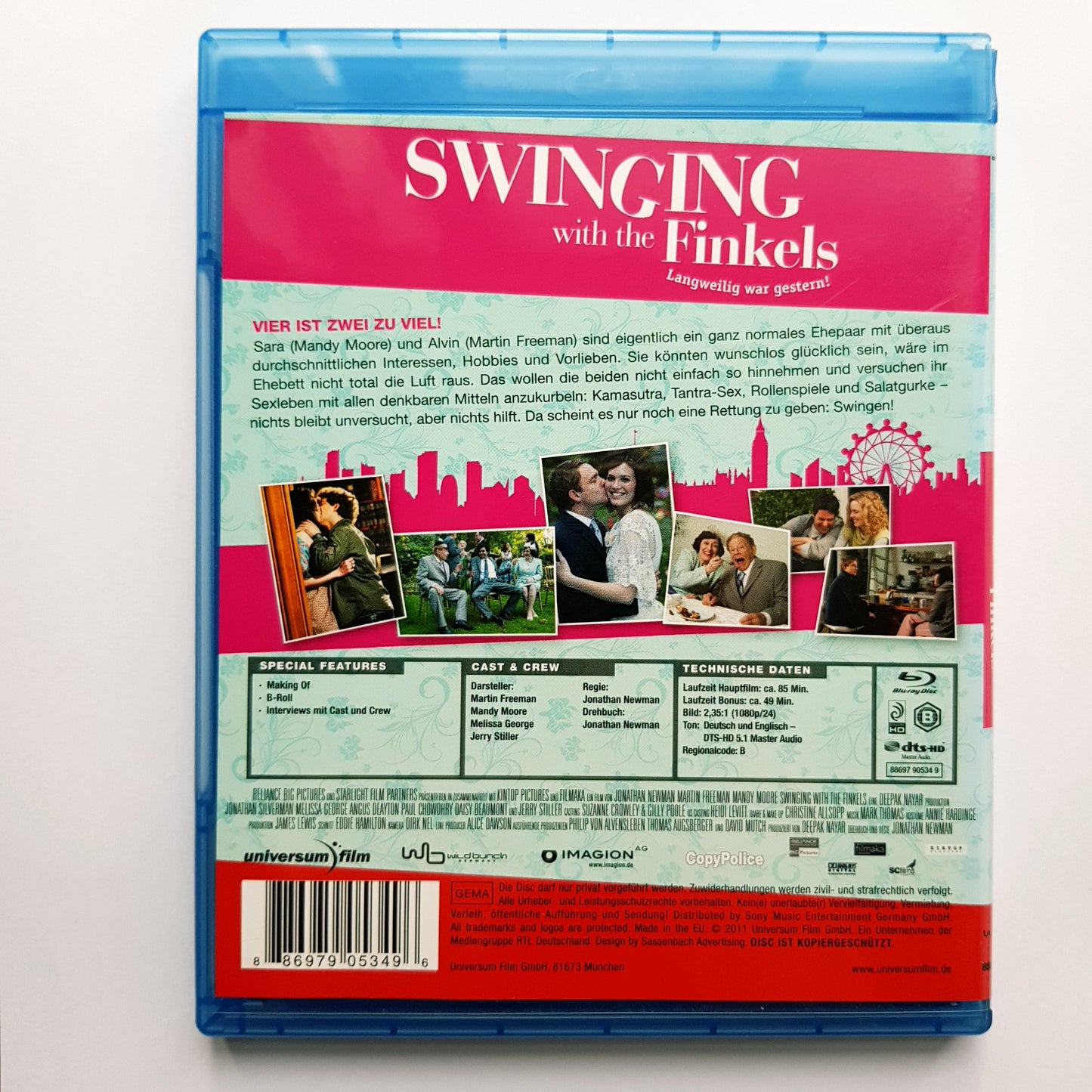Swinging with the Finkels - Langweilig war gestern - Blu Ray Zustand sehr gut