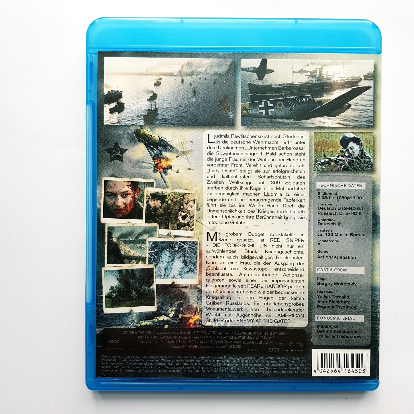 Red Sniper - Die Todesschützin - Blu Ray Zustand sehr gut
