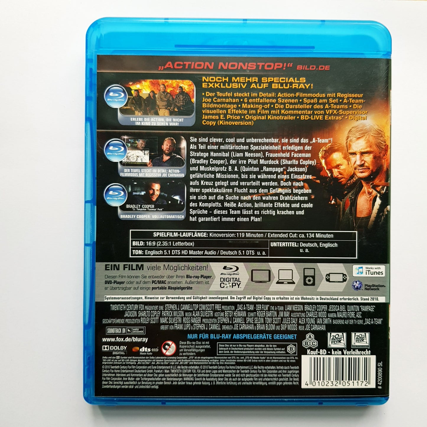Das A-Team - Der Film - Extended Cut - Blu Ray Zustand sehr gut