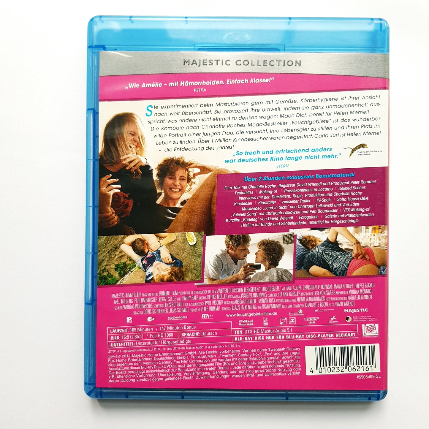 Feuchtgebiete - Charlotte Roche - Blu Ray Zustand sehr gut