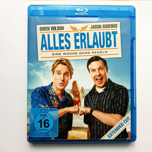 Alles erlaubt - eine Woche ohne Regeln - Extended Cut - Blu Ray Zustand sehr gut