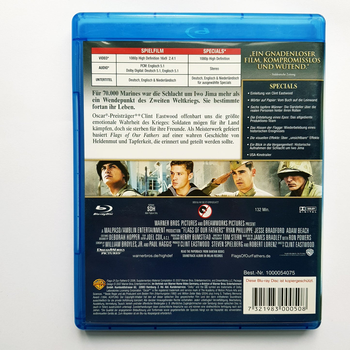 Flags of our Fathers - Clint Eastwood - Blu Ray Zustand sehr gut