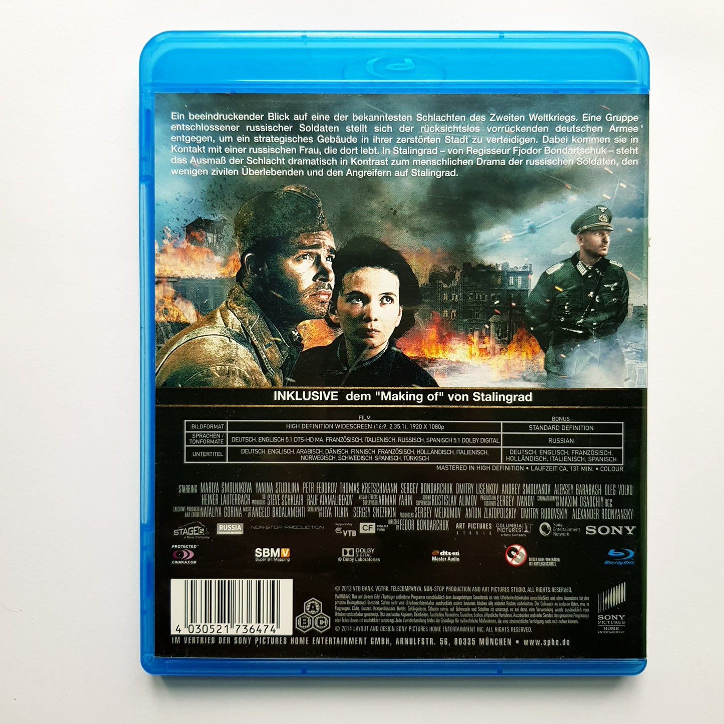 Stalingrad - Blu Ray Zustand sehr gut