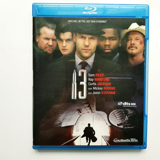 13 - Jason Statham Curtis Jackson Mickey Rourke - Blu Ray Zustand sehr gut
