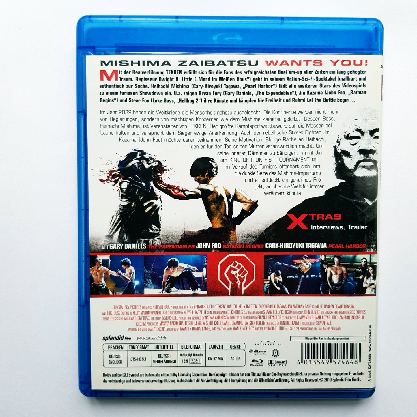 Tekken - Survival is no Game - Blu Ray Zustand sehr gut