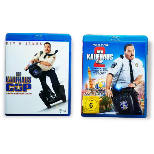 Der Kaufhaus Cop (Teil 1+2) - Kevin James - Blu Ray Zustand sehr gut