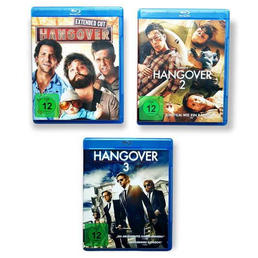 Hangover (Teil 1-3) - Blu Ray Zustand sehr gut