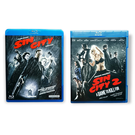 Sin City (Teil 1+2) - Blu Ray Zustand sehr gut